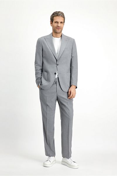 Kiğılı Regular Fit Striped Suit