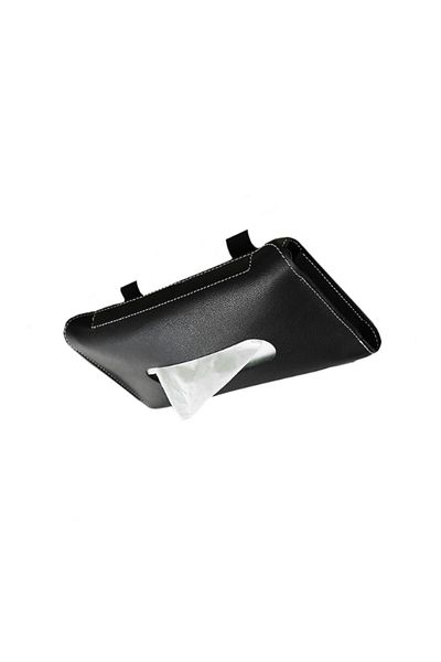 Generic Car Tissue Holder - Black