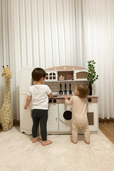 Özka Hobi Ahşap özka hobi buzdolaplı tencere setli