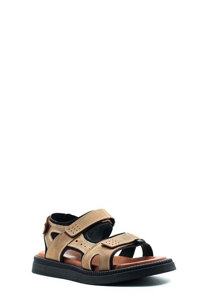FAST STEP Genuine Leather Men's Classic Sandals 018MAG422-609