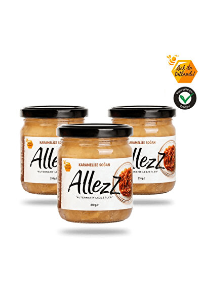 ALLEZZ Karamelize Soğan 210 gr x 3