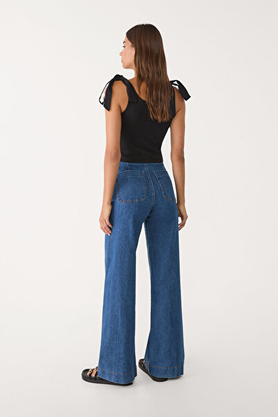 Stradivarius D77 Minimalist jeans with pockets