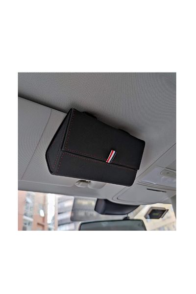 Generic Car Glasses Holder - Black