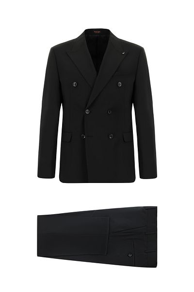 Kiğılı Regular Fit Woolen Double Breasted Suit