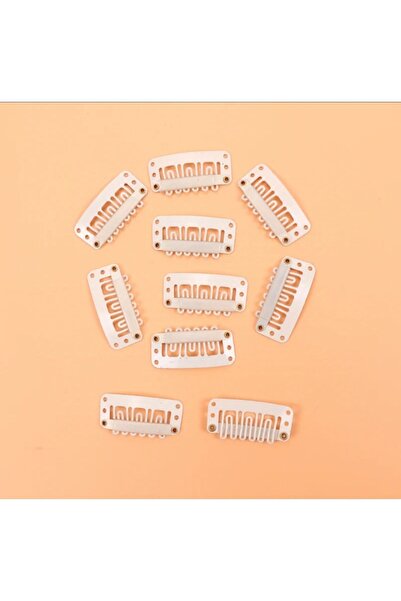 MutluBiDünya Vintage 10 Adet Mini Çıtçıt Toka Peruk Klipsi Postiş Tokası Gizl...