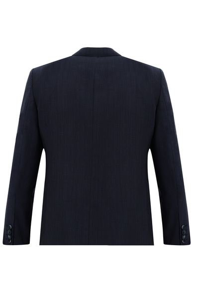 Abdullah Kiğılı Slim Fit Dar Kesim Yünlü Klasik Desenli Takım Elbise