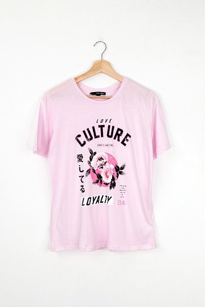 TALLY WEIJL Culture Women's t Shirt Md9430Pm
