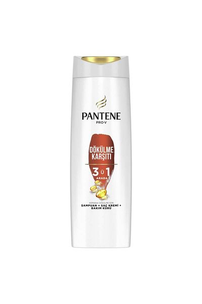 Pantene 400ml Shampoo 3 in 1 Anti-Hair Loss