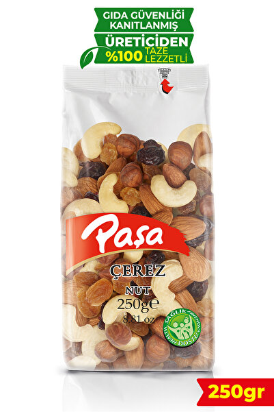 Paşa Kuruyemiş Çiğ Karışık Kuruyemiş 250 gr