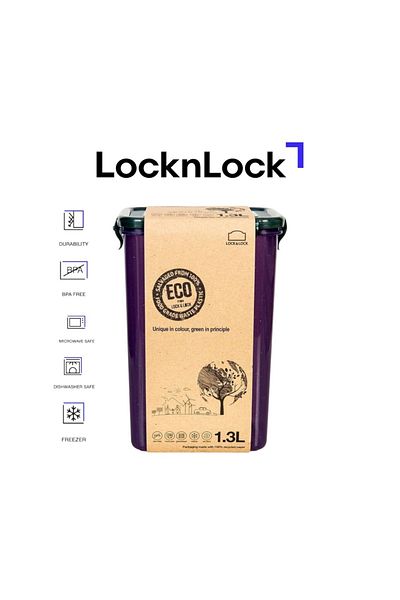 locknlock Eco-Friendly 1.3L Airtight Rectangular Food Container