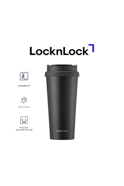 locknlock 540ml Clip Tumbler in Black