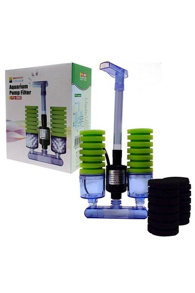 Xinyou Two Sponge Motorized Ceramic Pipe Filter Xy-2902