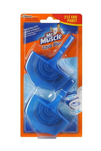 Mr. Muscle Mr.Muscle Klozet Blok 2 Li Aqua Blue 72 Gr.
