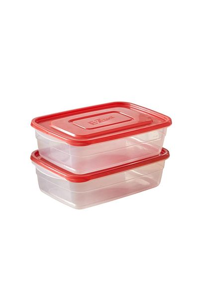 locknlock EzLock Rectangle Container Set - 2.7L (Set of 2)