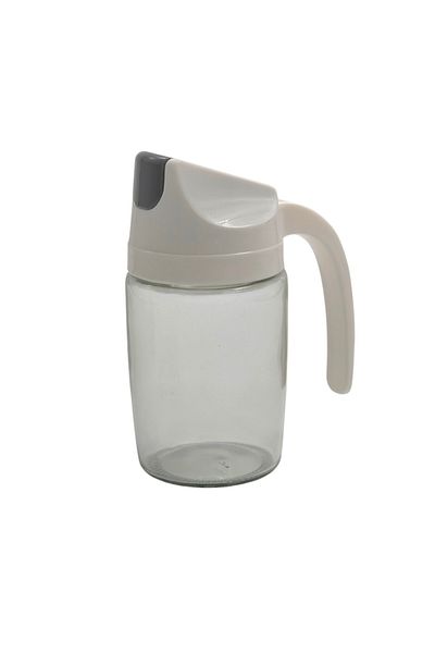 Generic Glass Oil Bottle - 300 ml - White