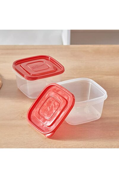 locknlock EzLock Square Container Set - 970ml (Set of 2)