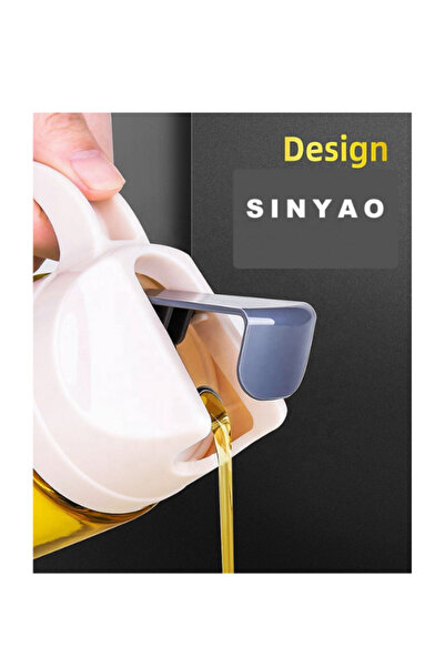 Generic Glass Oil Bottle - 300 ml - White