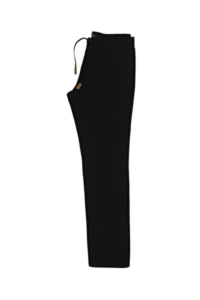 Abdullah Kiğılı Regular Fit Lycra Elastic Waist String Trousers