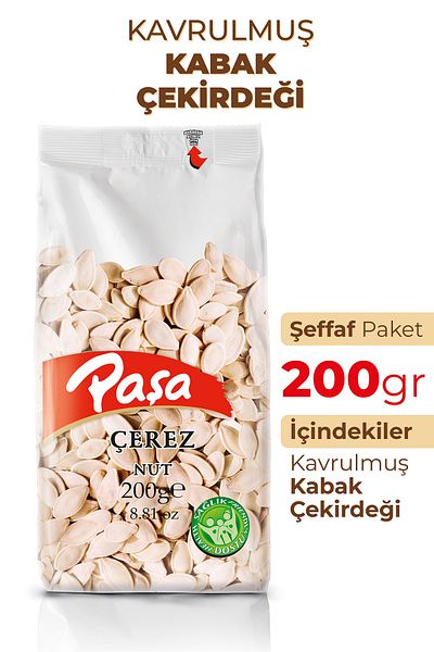Paşa Kuruyemiş Pumpkin Seeds Roasted 200 g