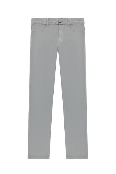 Abdullah Kiğılı Regular Fit Lycra Canvas / Chino Pants