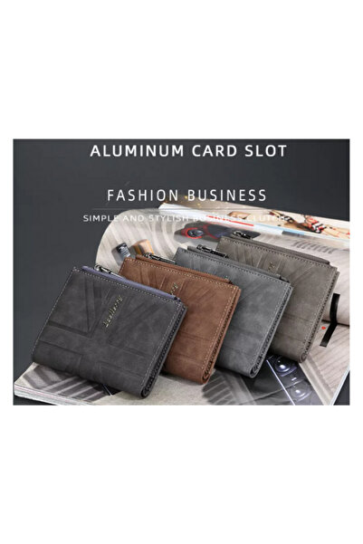 Generic Zip Wallet - Brown