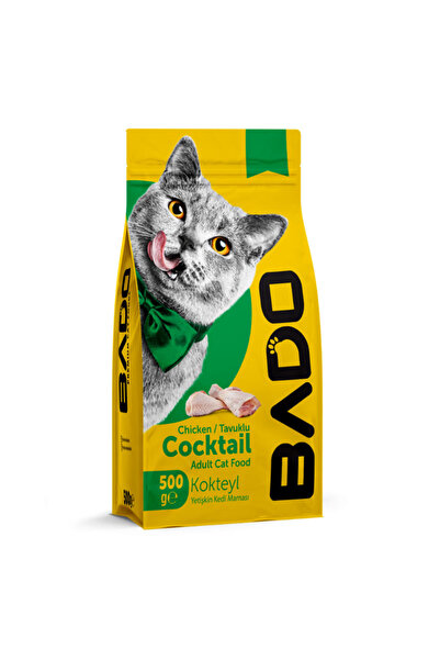 Bado Yetişkin Kedi Maması Kokteyl 500gr