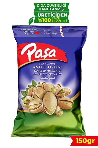 Paşa Kuruyemiş Kavrulmuş Antep Fıstığı 150 gr