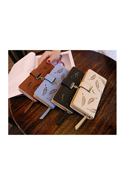 Generic Women's Wallet - Leaf - Caramel