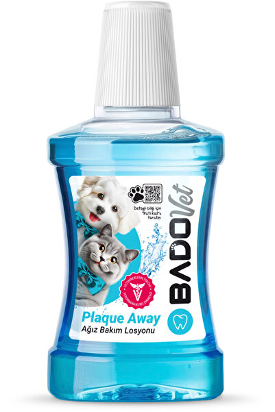 Bado Plaque Away Kedi Ve Köpekler Için Ağız Bakım Losyonu 250 ml