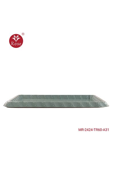 Rose MR-2424-Tea and coffee serving tray (35*60 cm) Rose