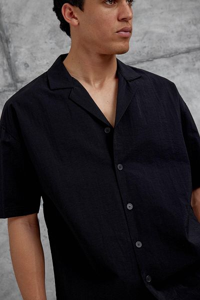 NOMARC Black Mrk Parachute Fabric Bottom-Top Set