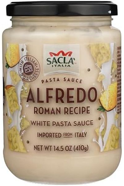 Sacla Alfredo Roman White Pasta Sauce, 410 gms