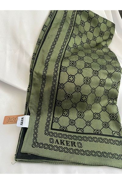 AKERS Green Color High Quality Women's Shawl