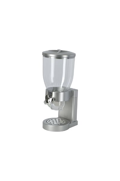 Felli Cereal Dispenser Silver and Clear 3 Liter PCD1-S
