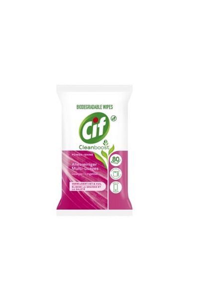 Cif Power&Shine wet wipes 80 pcs