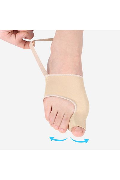 zenifique Set of 2 Mount Protectors, With Silicone Toe Separator Zenifique, Beige, Size L