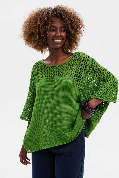 Blue Shadow Women's Paka Paka Matcha Sweater