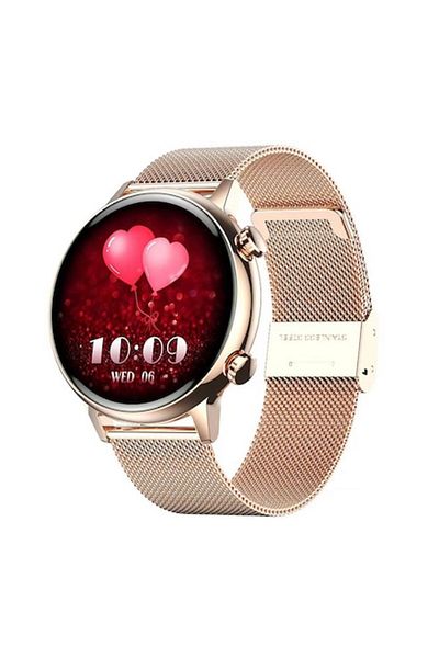 ideal STORE Smartwatch Live On Watch IdealStore, AMOLED HD Screen, Bluetooth, NFC, Health Monitoring, Android-iO
