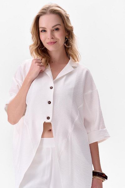 Blue Shadow Ladies' Shirt Rozalia Pannaccotta