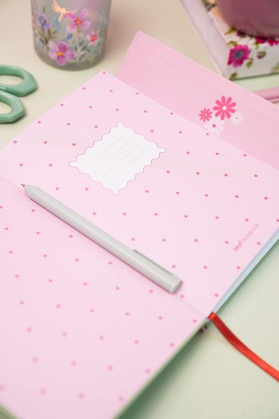 Matt Notebook دفتر ملاحظات مغناطيسي مقاس A5 مقاس 15 × 21 مخطط ديزي