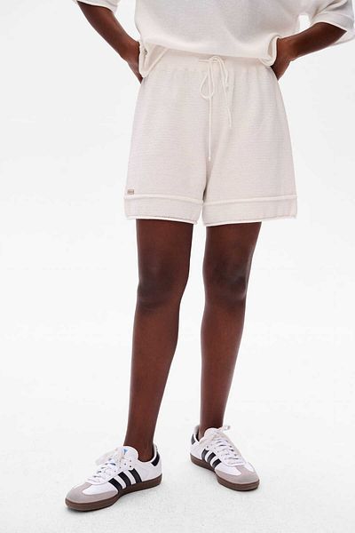 Blue Shadow Women's Shorts Klaymi Ecru