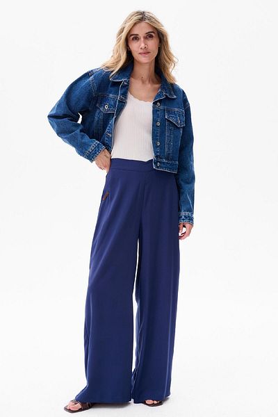 Blue Shadow Pantaloni damă Queen Navy