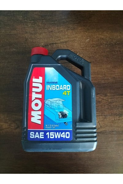 Motul İCTEN TAKMA MAKİNE YAĞI İNBOARD 4LT MARİN 15W40 TEKNE