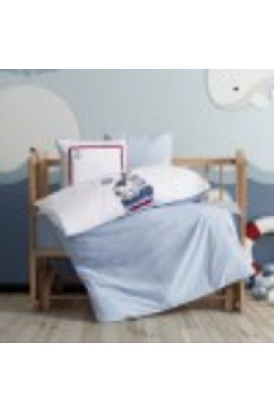 Cotton Box Lenjerie patut bebelusi bumbac 100% cu broderie, Cotton Box, Punch Miniyo