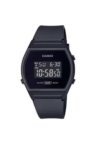 Casio ساعة كاسيو الرقمية النسائية بمينا أسود - LW-204-1BDF