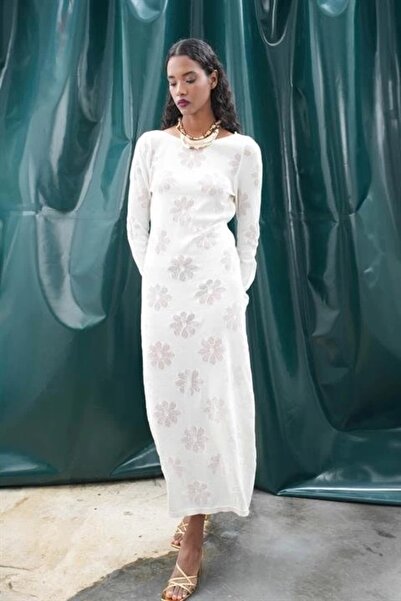 THE VOLER Φόρεμα με μοτίβο λουλουδιών Belen μεγάλου μεγέθους 2793