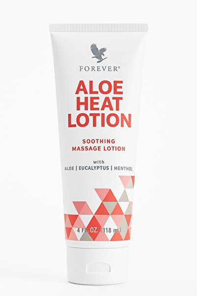Forever Living Forever Aloe Heat Lotion – Aloe, Okaliptüs ve Mentol ile Kas Rahatlatıcı Masaj Kremi
