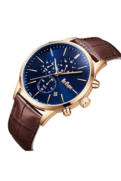 Lee Cooper Lee Cooper Men's Multi Function Dark Blue Dial Watch - LC08154.494