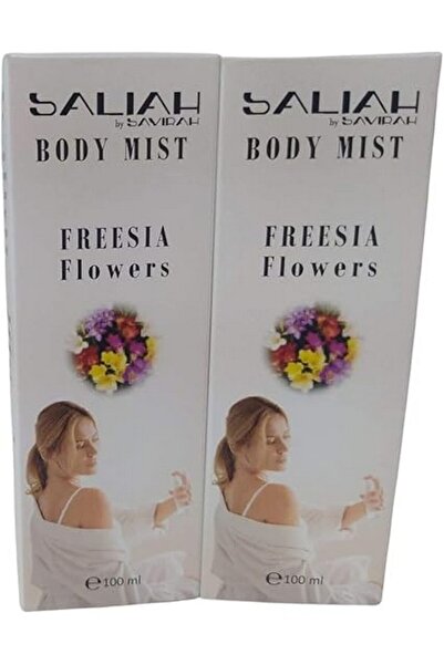 SALIAH by Savirah Set 2 spray-uri de corp Body Mist parfumante Freesia Flower...