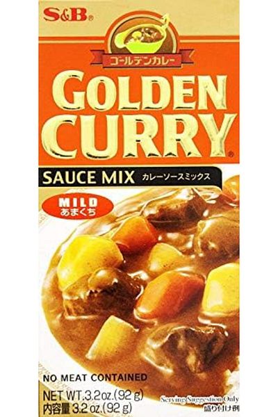 SB S&B Japanese Golden Curry Paste Mild - 92 gm